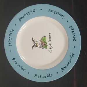 Pottery Barn Capricorn Plate 8 inch